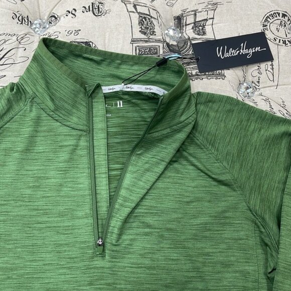 Walter Hagen Men's Performance 11 Lightweight 1/4 Zip Golf Pullover - Picture 9 of 15